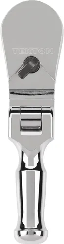 Miniatura 7 de TEKTON Trinquete plegable de liberación rápida, corto y grueso de 3/8 de pulgada SRH35104