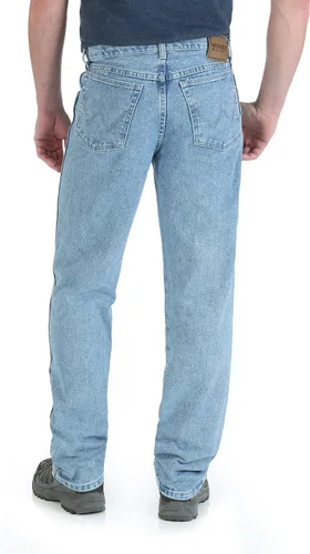 Miniatura 2 de Wrangler Pantalones vaqueros para hombre, con ajuste relajado, resistentes, largos y grandes