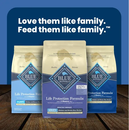 Miniatura 9 de Blue Buffalo Life Protection Formula Peso Saludable Alimento Seco para Perros Adultos de Raza Grande para Control de Peso, Hecho con Ingredientes