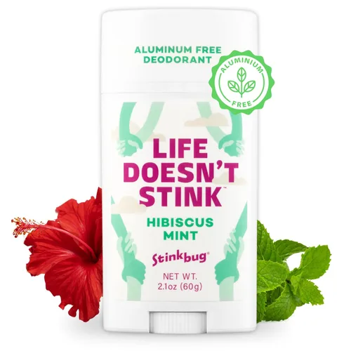 Miniatura 18 de Stinkbug Naturals - Desodorante orgánico sin aluminio con salvia ámbar, aceite de coco y carbón activado, sin parabenos, desodorante para piel