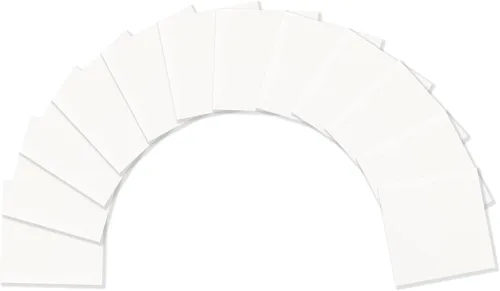 Miniatura 4 de Post-it Notas transparentes, 2.8 pulgadas x 2.8 pulgadas, notas adhesivas transparentes, suministros de regreso a la escuela, productos de oficina
