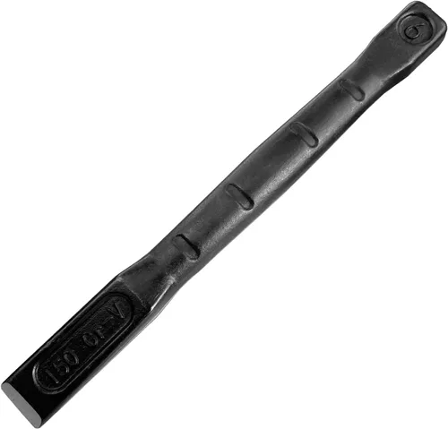 Miniatura 8 de WEDO Cincel frío de 12 ", cincel utilitario plano, grado industrial, longitud 11.811 in, acero CR-V, forjado a presión, tratamiento térmico, pulido