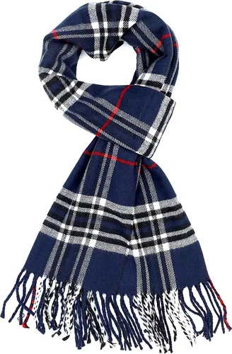 Miniatura 129 de Bufanda de invierno Achillea suave y cálida, de tartán, a cuadros, de cachemira, unisex