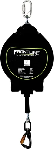 Miniatura 5 de Frontline RPG10' Cable SRL con extremo de gancho de presión de acero Cable de acero galvanizado de 3/16 pulgadas Ligero, duradero Ojo