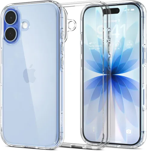 Miniatura 70 de Spigen Funda para iPhone 12 Mini, ultra híbrida, sin anillo magnético, antiamarilleo, transparente