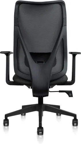 Miniatura 7 de 2xhome Silla de oficina ergonómica Silla de escritorio de malla de respaldo alto Soporte lumbar ajustable de inclinación reclinable Asiento