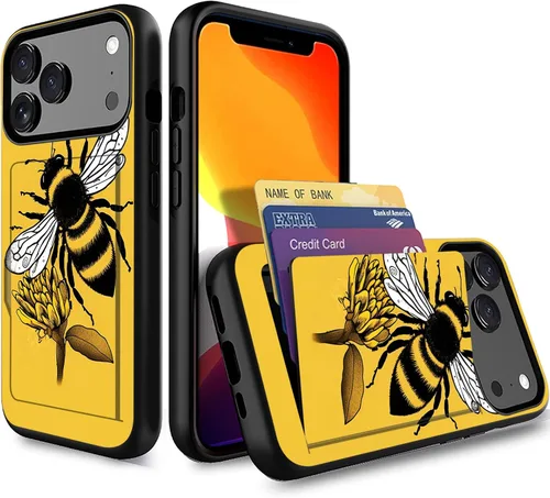 Miniatura 91 de Funda para iPhone Air, funda tipo cartera con ranura para tarjeta oculta, a prueba de golpes, TPU y PC, funda protectora de doble capa para iPhone