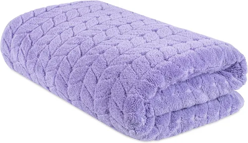 Miniatura 21 de BAGNO MILANO Toallas de baño de algodón turco, toallas de mano, juego de toallas de lujo de felpa suave de la colección jacquard