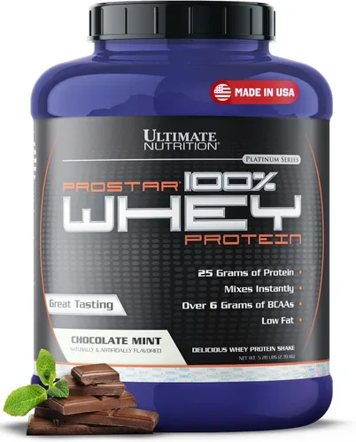 Miniatura 15 de Ultimate Nutrition Prostar - Mezcla de proteína de suero en polvo de concentrado de suero aislado y péptidos, baja en carbohidratos, apta para dieta
