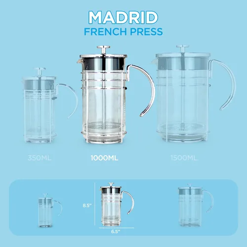 Miniatura 9 de GROSCHE Cafetera eléctrica con prensado francés
