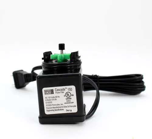 Miniatura 15 de Penn-Plax Cascade 150 Filtro de potencia – Filtro colgante con filtración cuádruple – Ideal para configuraciones de agua dulce y salada