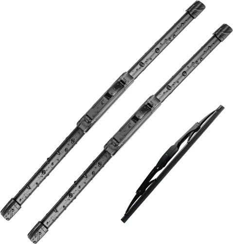Miniatura 18 de 3 escobillas limpiaparabrisas para Jeep Renegade 2015 2016 2017 2018 2019 2020 2021 2022 2023, repuesto automotriz de equipo original, escobillas