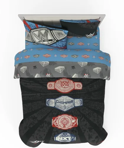 Miniatura 117 de Franco - Juego de ropa de cama para niños, edredón y sábanas supersuaves con funda de almohada, 5 piezas, tamaño individual, Jurassic World, 6A1348