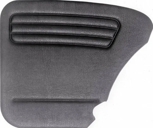 Miniatura 3 de Kit de panel universal de puerta de 4 piezas, tipo 1 y S/B 65-77, negro (Exc. Conv.)