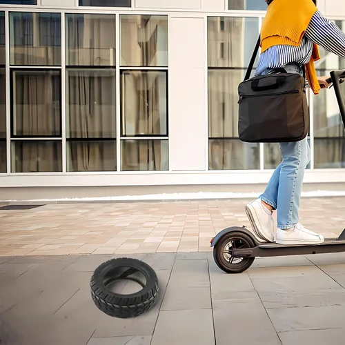 Miniatura 4 de 11 Inch Tubeless Tyre, 100/55-6.5 Off-Road Tire, Rubber for Stable Traction, Compatible with KAAB0 Electric Scooter and Similar Models