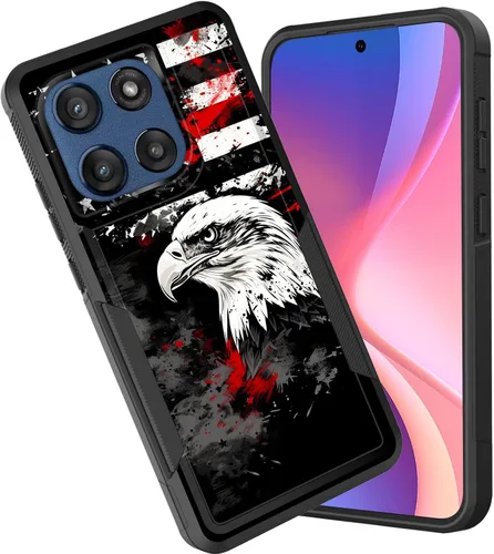Miniatura 152 de Funda protectora para Motorola Moto G Stylus 5G 2025/Moto G Stylus 5G 2026, funda protectora híbrida de doble capa resistente a prueba de golpes