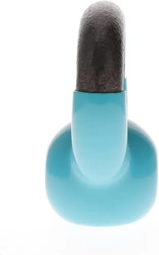 Miniatura 7 de Body Sport Pesas rusas de hierro con revestimiento de vinilo – Pesa rusa para levantamiento de pesas – Pesa rusa de entrenamiento de fuerza