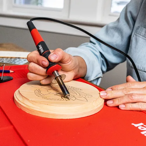 Miniatura 5 de Weller Kit de quema de madera genuino de 15 piezas 25 W/120 V WLIWBK2512A