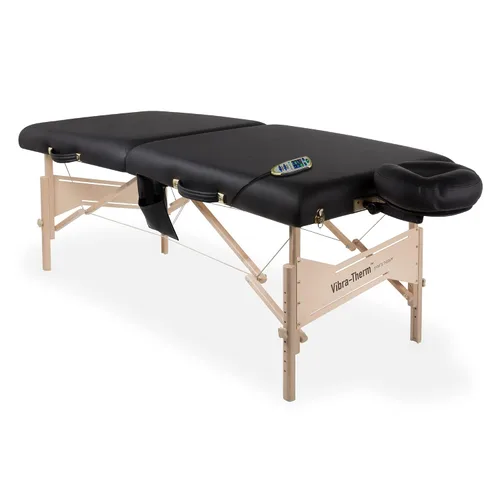 Miniatura 5 de EarthLite Mesa de terapia deportiva Vibra-Therm - Vibración y calor integrados, recuperación y calentamiento mejorados, paquete completo, Negro