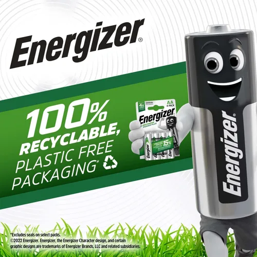 Miniatura 7 de 4 baterías recargables Energizer AccuRecharge Power Plus AAA 700mAh AAA HR3 NiMH