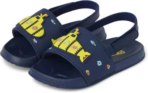 Miniatura 2 de Gymboree Sandalias unisex para niños y niños pequeños con correa trasera