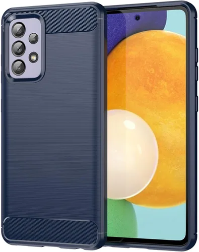 Miniatura 115 de Funda EUAGVQY para Samsung A70 Galaxy A70, Funda de Fibra de Carbono de TPU Blanda Antideslizante Duradera y Ligera, Funda Protectora para Samsung
