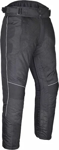 Miniatura 4 de Pantalones de malla de motocicleta para hombre, pantalones de equitación con cremallera completa para deportes powersports blindados Adv CE sobre