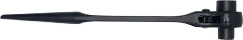 Miniatura 5 de Llave de trinquete de 12 puntos, llave de combinación métrica de 0.55 pulgadas x 0.67 pulgadas, llave de andamio de doble extremo para montador