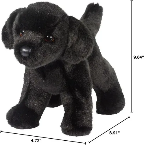 Miniatura 3 de Douglas Animal de peluche de perro de laboratorio negro oso
