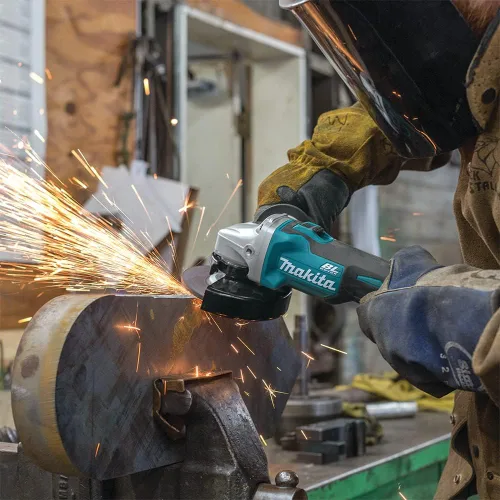 Miniatura 8 de Makita DGA454Z 4.528 in Amoladora angular sin escobillas 18V Unidad desnuda