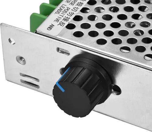 Miniatura 4 de Regulador de velocidad del motor de 12V-80V 30A DC PWM Regulador de velocidad variable Interruptor de gobernador CCM6DS-D con perilla de control