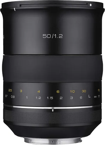 Miniatura 2 de Samyang SYXP50-C XP 1.969 in f/1.2 - Lente de alta velocidad para Canon EF con chip AE integrado, color negro