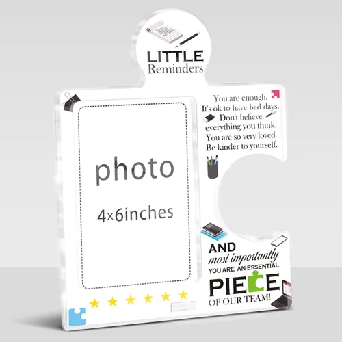 Miniatura 31 de Regalos de agradecimiento para empleados, marco de fotos de equipo de 4 x 6 pulgadas, regalos de agradecimiento para compañeros de trabajo, regalo