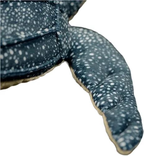 Miniatura 3 de FRANKIEZHOU Peluche realista de tortuga de cuero sintético de 12 pulgadas, animal de peluche realista de Seaturtle, juguete de peluche suave, regalo