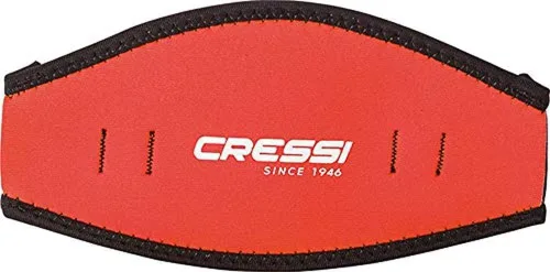 Miniatura 5 de Cressi Funda de neopreno para máscara de buceo, ideal para cabello largo o para identificación Azul