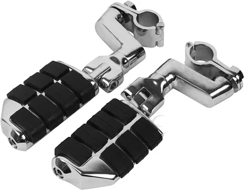 Miniatura 26 de TCT-MOTORPARTS Soportes de clavijas de pie de barra de carretera negro para Harley Touring 22/25/32/1.378 in