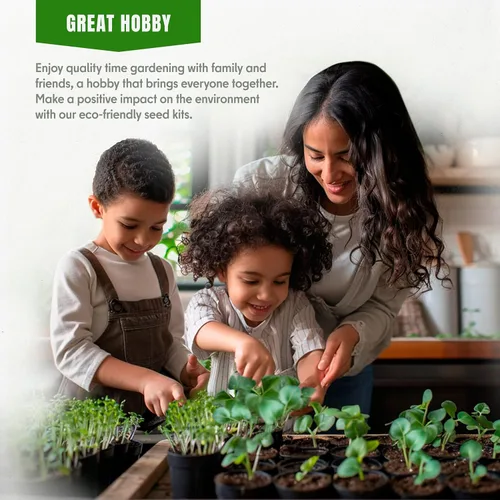 Miniatura 6 de Semillas de verduras para clima frío: 20 variedades tolerantes al frío, más de 3900 semillas de reliquia sin OMG para interiores y exteriores, kit