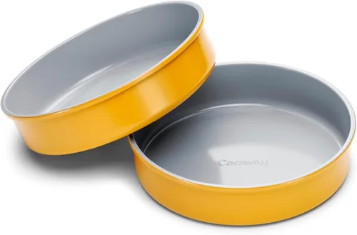 Miniatura 9 de Caraway Sartén Circular de Cerámica Antiadherente de 9" - Revestimiento de Cerámica Naturalmente Resbaladizo - No Tóxico, Libre de PTFE y PFOA - Gris