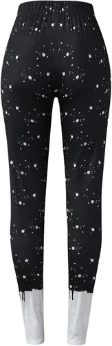 Miniatura 4 de Women's Christmas Leggings for Women Ultrasoft Seasonal Printed Jogger Low Rise Hippie Pants Christmas Tops