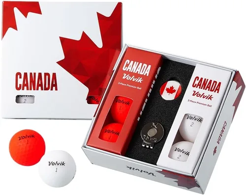 Miniatura 10 de Volvik Vivid City, State, Country Edition Golf Ball Gift Sets