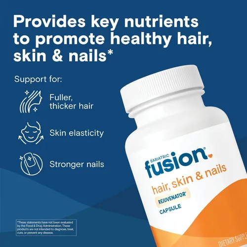 Miniatura 2 de Bariatric Fusion REJUVENADOR DE Vitaminas Bariátricas para el cabello, la piel y las uñas para mujeres Vitaminas veganas para el crecimiento
