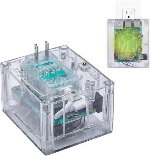 Miniatura 10 de Vilros Raspberry Pi Plug 'n' Pi- A Raspberry Pi Funda y fuente de alimentación Todo en uno Solución (Pi 4, Negro)