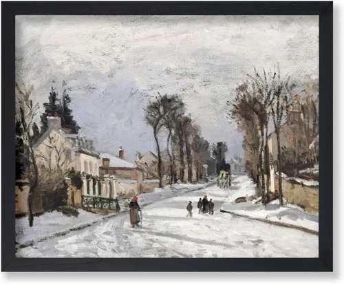 Miniatura 65 de Poster Master Póster vintage The Beginning Of Spring – Impresión retro de invierno – Arte de nieve – Arte de paisaje – Regalo para hombres y mujeres