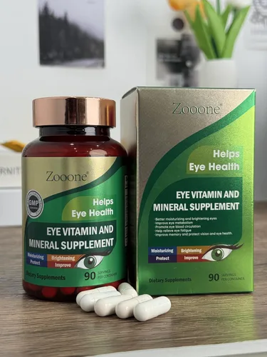 Miniatura 8 de zooone Luteína y Zeaxantina Vitaminas para los Ojos, Suplemento de Vitaminas y Minerales para los Ojos con Vitamina C, E, Zinc, Cobre, Apoyo