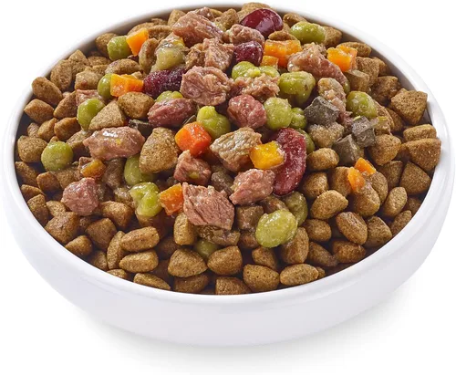 Miniatura 2 de Applaws Taste Toppers, adorno de comida para perros sin granos, ingrediente limitado, estofado de carne con zanahorias, guisantes y frijoles