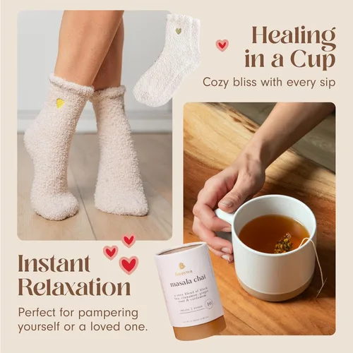 Miniatura 4 de Unboxme Get Well Soon - Cesta de regalo reconfortante para mujeres, caja de cuidado personal calmante con calcetines esponjosos, taza de cerámica