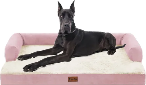Miniatura 52 de Camas Ortopédicas para Perros de Tamaño Grande, Espuma de Celdas Impermeables tipo Huevera, Camas tipo Sofá para Perros Medianos para Jaula 35x22
