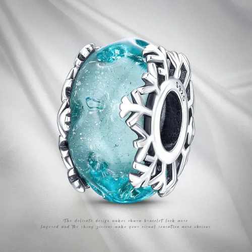 Miniatura 50 de Pandach Dijes colgantes de plata de ley 925 para pulseras y collares, dijes colgantes de Madonna con cuentas de girasol, joyería para mujer
