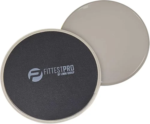 Limm Deslizadores de núcleo para entrenar – Deslizadores de ejercicio fitness, estabilidad, abdominales, piernas y cuerpo completo (juego de 2) –