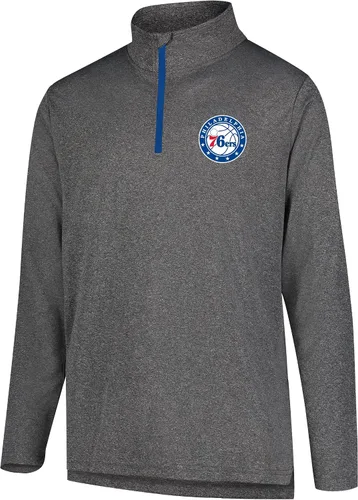 Miniatura 38 de Ultra Game Camiseta oficial de la NBA de manga larga con cremallera corta para hombre Color del